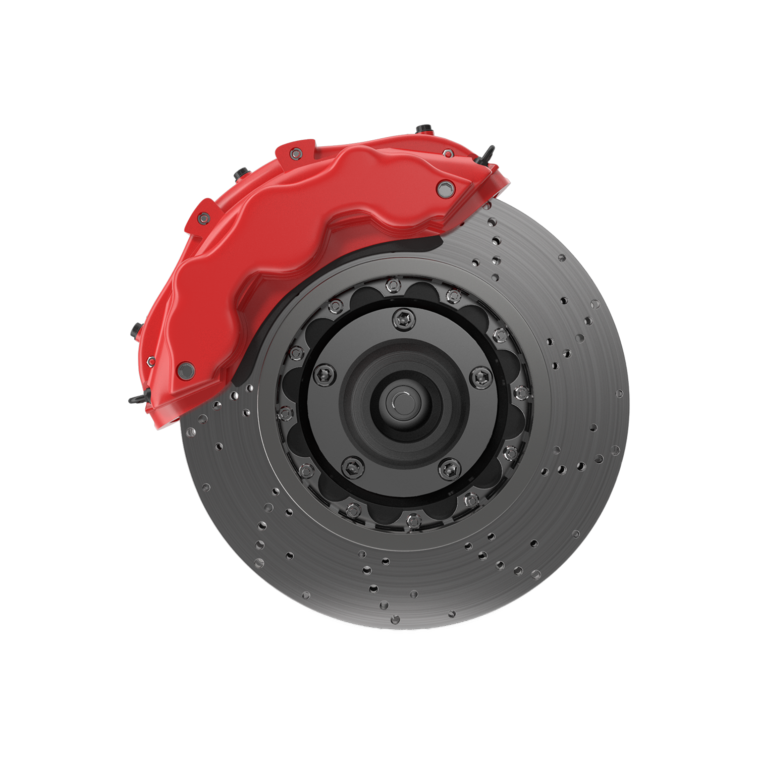 Red Brake Disc